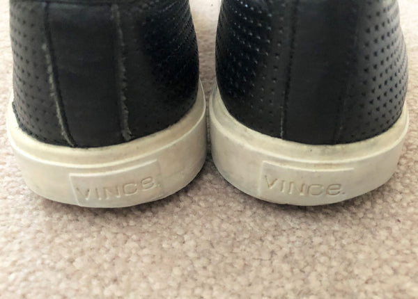 VINCE Size 6.5 Blair Black Sneakers - CLEARANCE