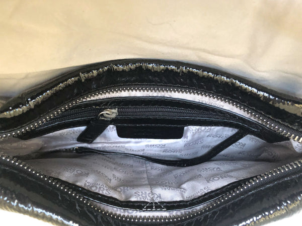 MICHAEL Michael Kors Ranger Black Patent Leather Bag