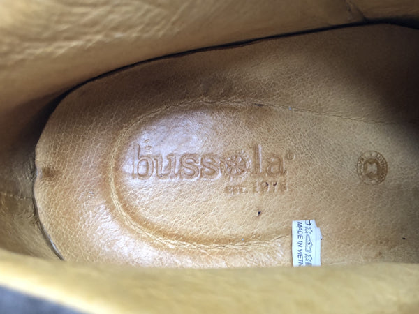 Bussola for Anthropologie Size 8.5 Enna Taupe Studded Bootie