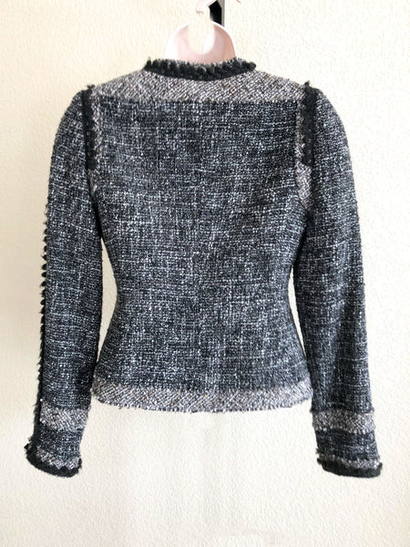 Rebecca Taylor Size 0 Gray Blazer