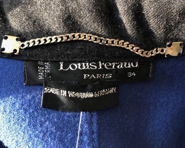 Louis Feraud Size XS Vintage Blue Blazer