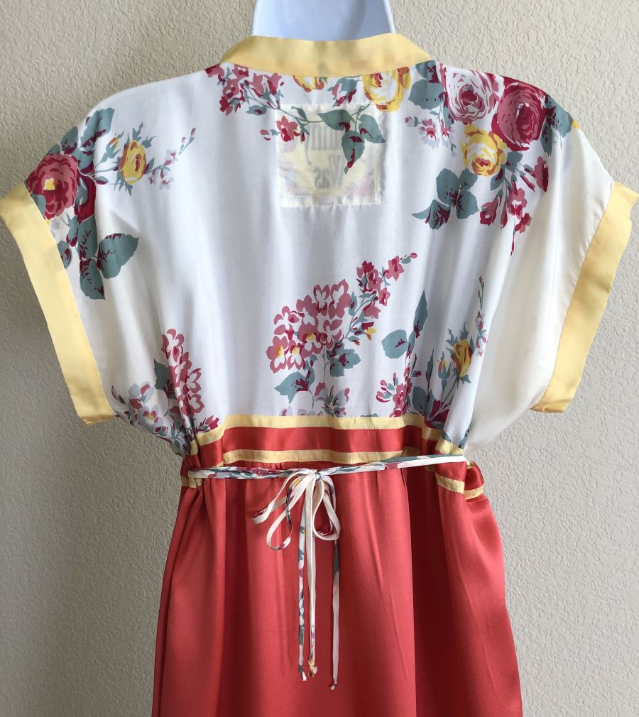 Johnny Was SMALL Floral Silk Dress – FABULUX Johnny Was SMALL Floral Silk Dress – FABULUX