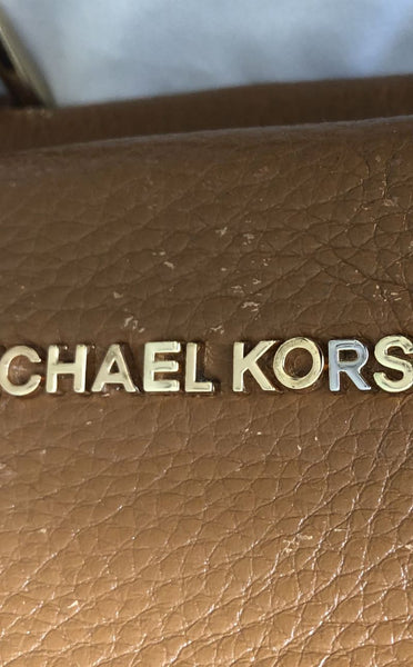 Michael Kors Cognac Leather Tote
