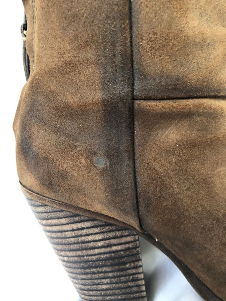 Rag & Bone Newbury Size 6 Brown Suede Booties